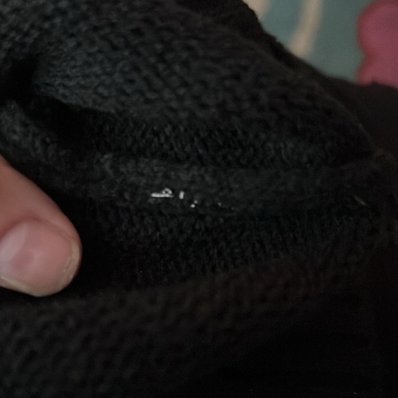 Stone Island Black Crew Sweater Medium - Picture 7 of 7